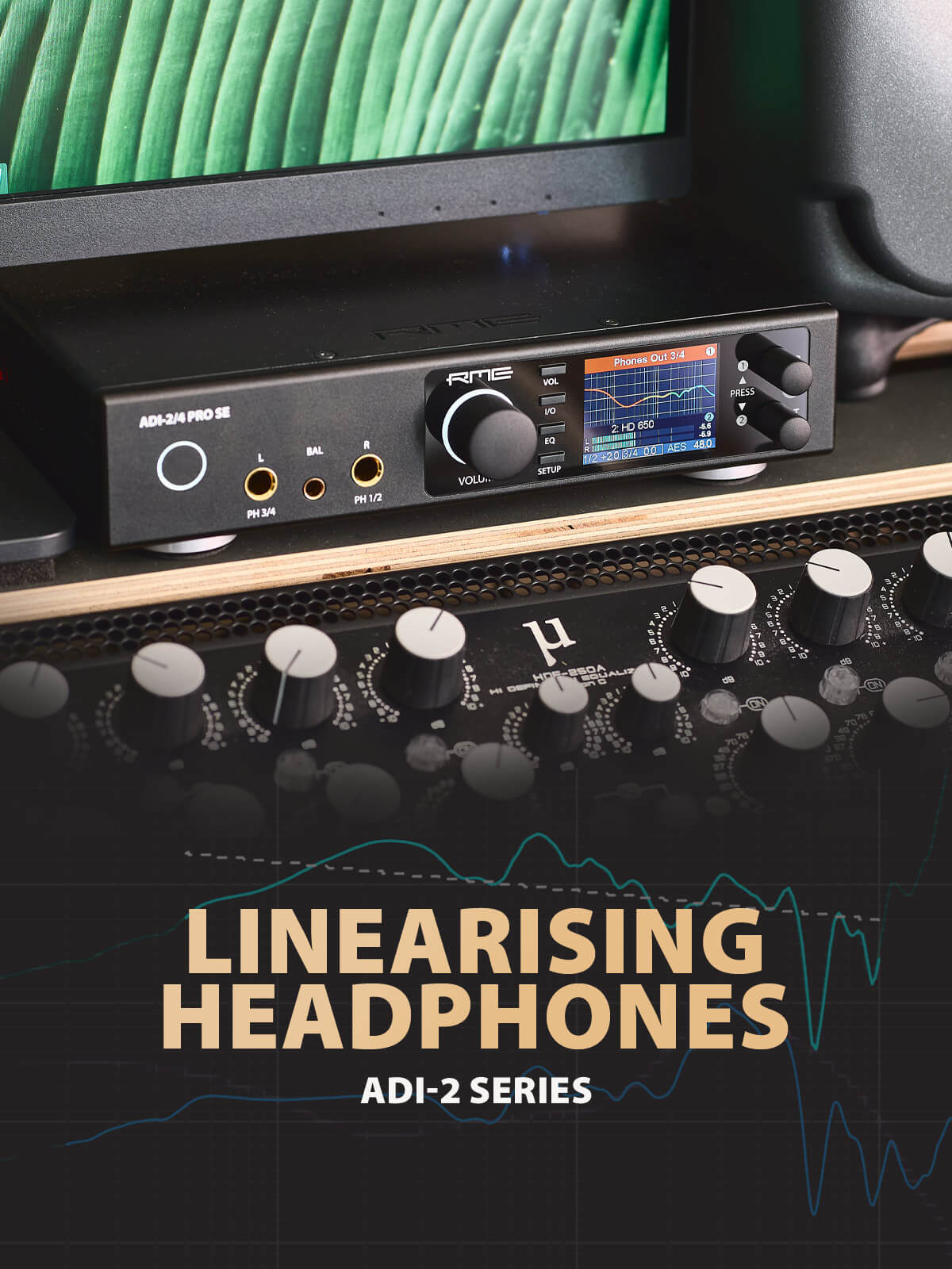 Linearising Headphones with the ADI-2 Series